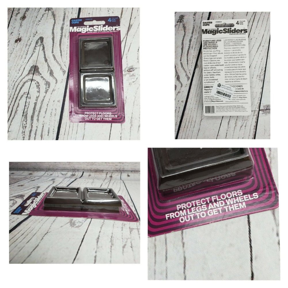 Magic Slider Brown Square Floor Protector